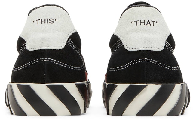 (Women) Off-White Vulc Sneaker Low 'Black White' OWIA216E20LEA0011001 Details for (Women) Off-White Vulc Sneaker Low 'Black White' OWIA216E20LEA0011001