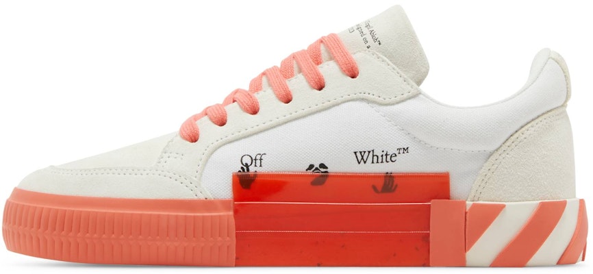(Women) Off-White Vulc Sneaker Low 'White Coral' owia272s23lea0010126 Lookbook (Women) Off-White Vulc Sneaker Low 'White Coral' owia272s23lea0010126