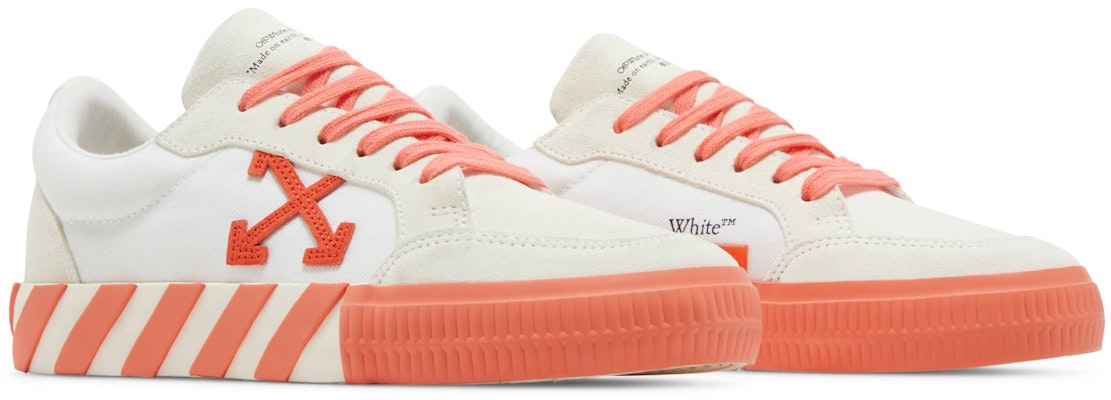(Women) Off-White Vulc Sneaker Low 'White Coral' owia272s23lea0010126 Cheap (Women) Off-White Vulc Sneaker Low 'White Coral' owia272s23lea0010126