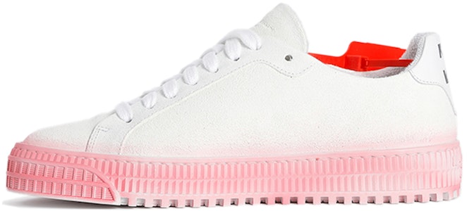 (W) (女性用) オフホワイト ヴァルカナイズド スニーカー 'ホワイト ピンク' OWIA145R207841120128 OWIA145R207841120128 Buy (W) (女性用) オフホワイト ヴァルカナイズド スニーカー 'ホワイト ピンク' OWIA145R207841120128 OWIA145R207841120128