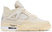 Buy (W) Off-White x Air Jordan 4 SP 'Sail' Wanita CV9388-100