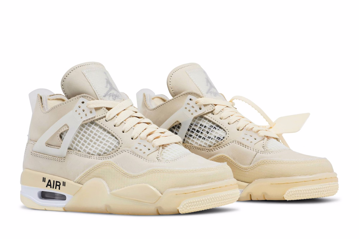 (Women) Off-White x Air Jordan 4 SP 'Sail'