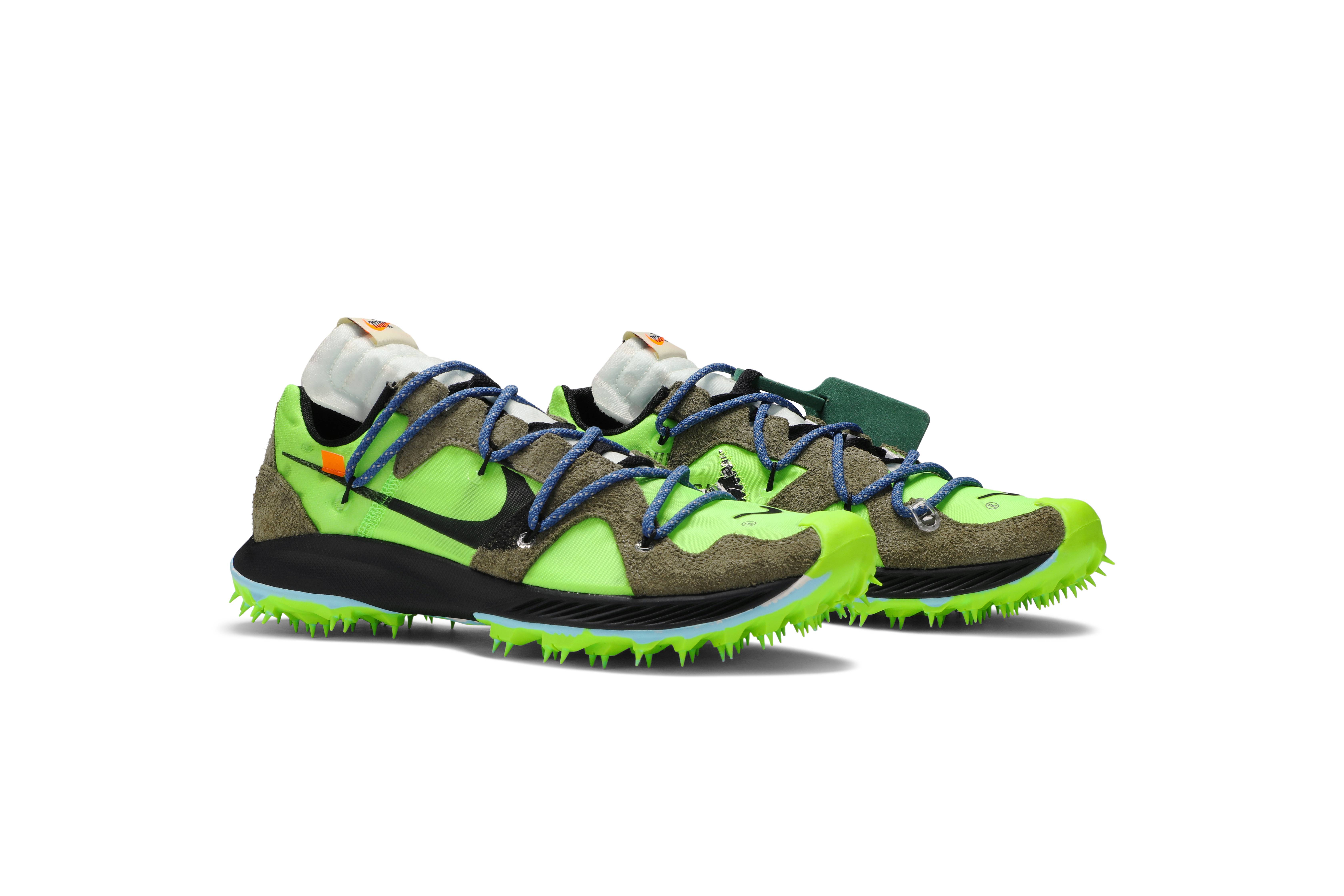 Women) Off-White x Nike Air Zoom Terra Kiger 5 'Athlete in Progress -  Electric Green' CD8179-300 - CD8179-300 - Novelship