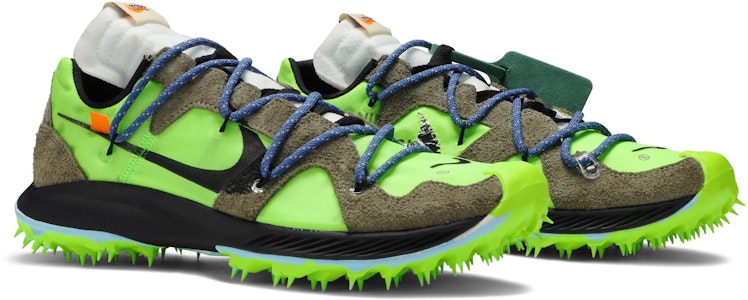 (W) Off-White x 耐克 Air Zoom Terra Kiger 5 '运动员进展 - 电绿' 运动鞋 CD8179-300 Cheap (W) Off-White x 耐克 Air Zoom Terra Kiger 5 '运动员进展 - 电绿' 运动鞋 CD8179-300