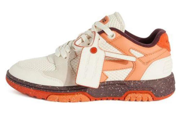 (W) Off-White Out of Office Slim 'Cream Bordeaux Orange'