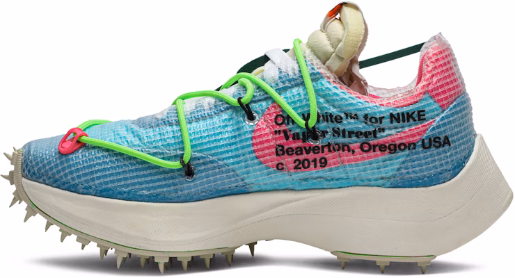 Off-white x nike vapor street women's polarized blue Clearance