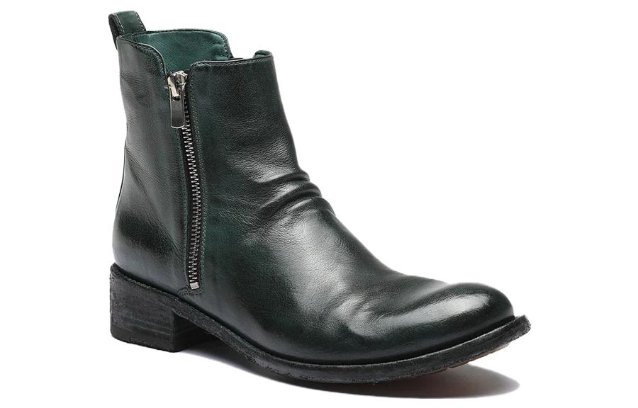 Order Officine Creative 牛皮 前衛小眾 短靴 女款 黑色