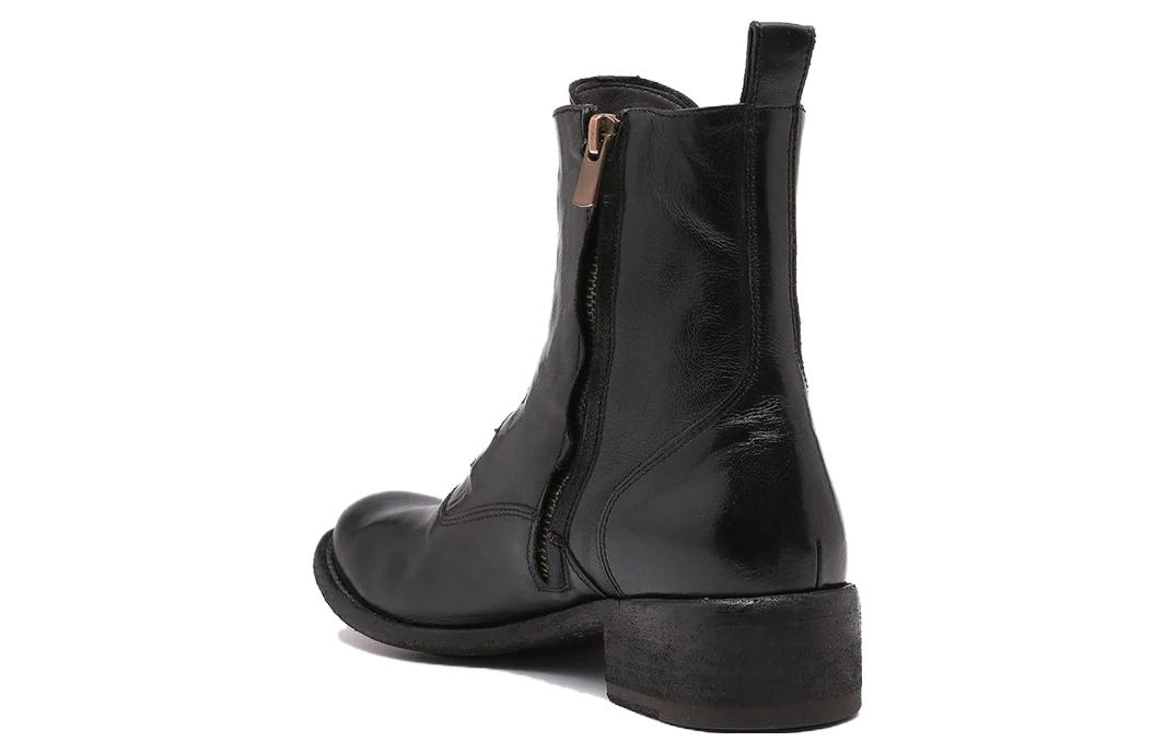 (W) Officine Creative Ankle Boot 'Black Leather' 圖 2