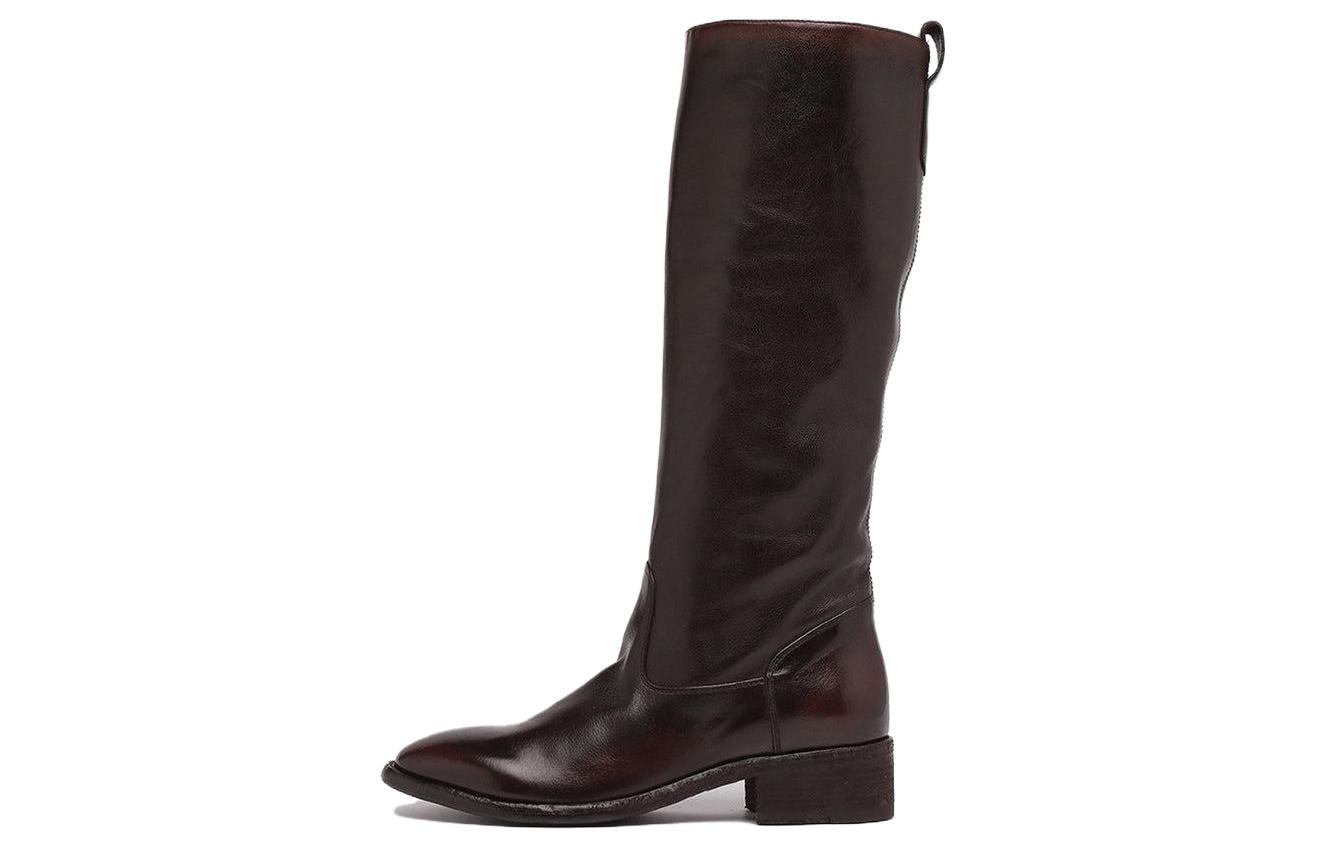 (Women) Officine Creative Ankle Boot 'Brown Leather' OCDSELI013IGN18M580