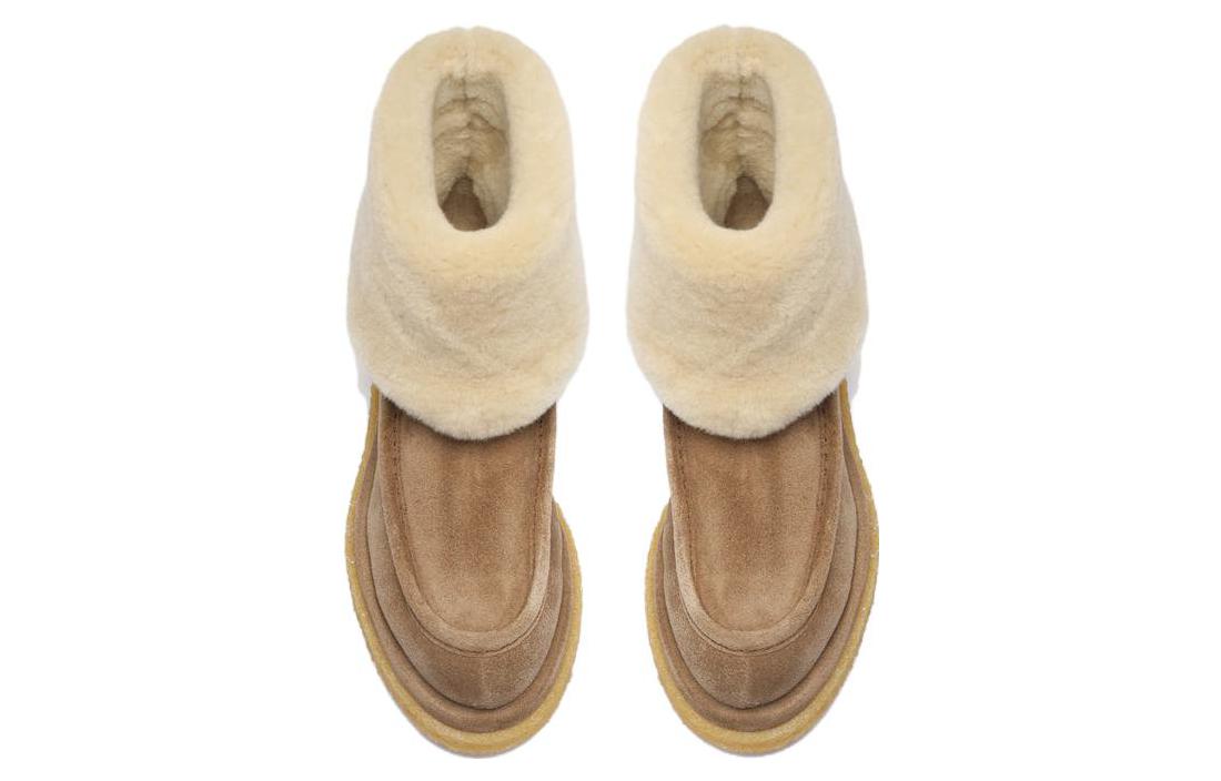 Lookbook (W) Officine Creative Sepatu Bot Ankle 'Brown Snow' Coklat Salju OCDHOLY001LIC43F255