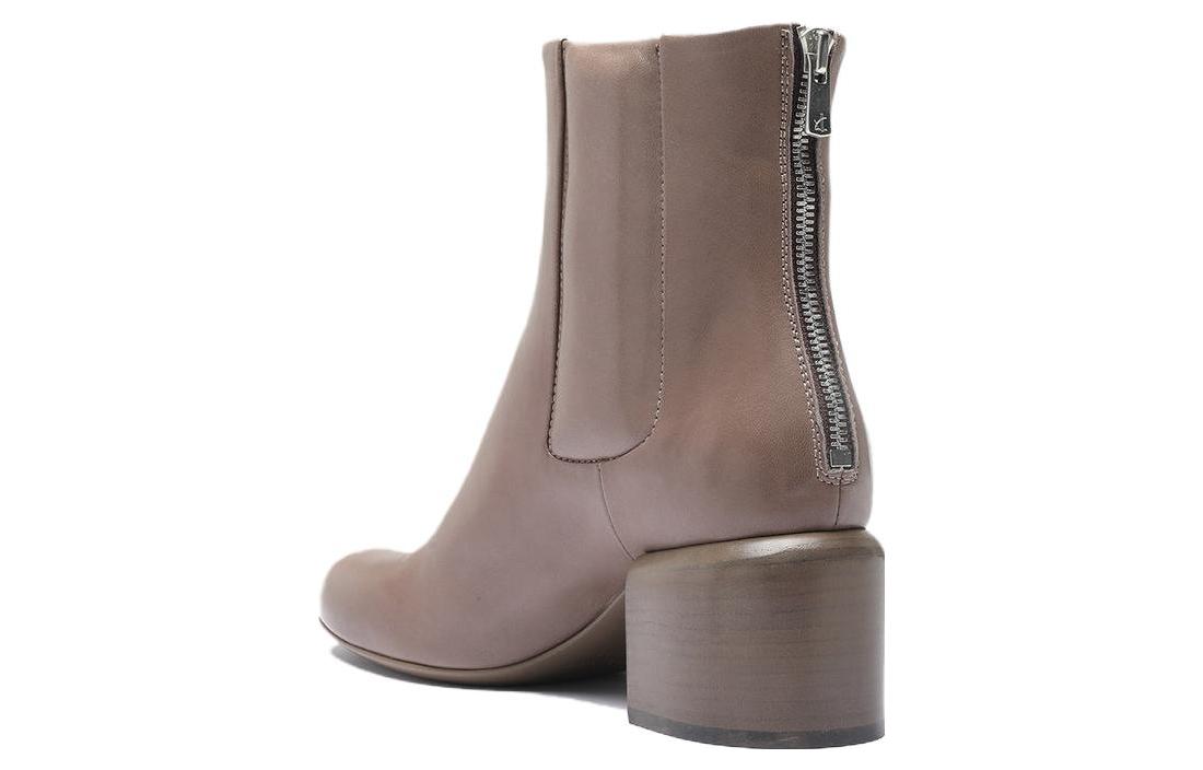 Lookbook (W) Officine Creative Sepatu Boot Pendek 'Abu-Coklat' OCDETHE003GUAN2L236