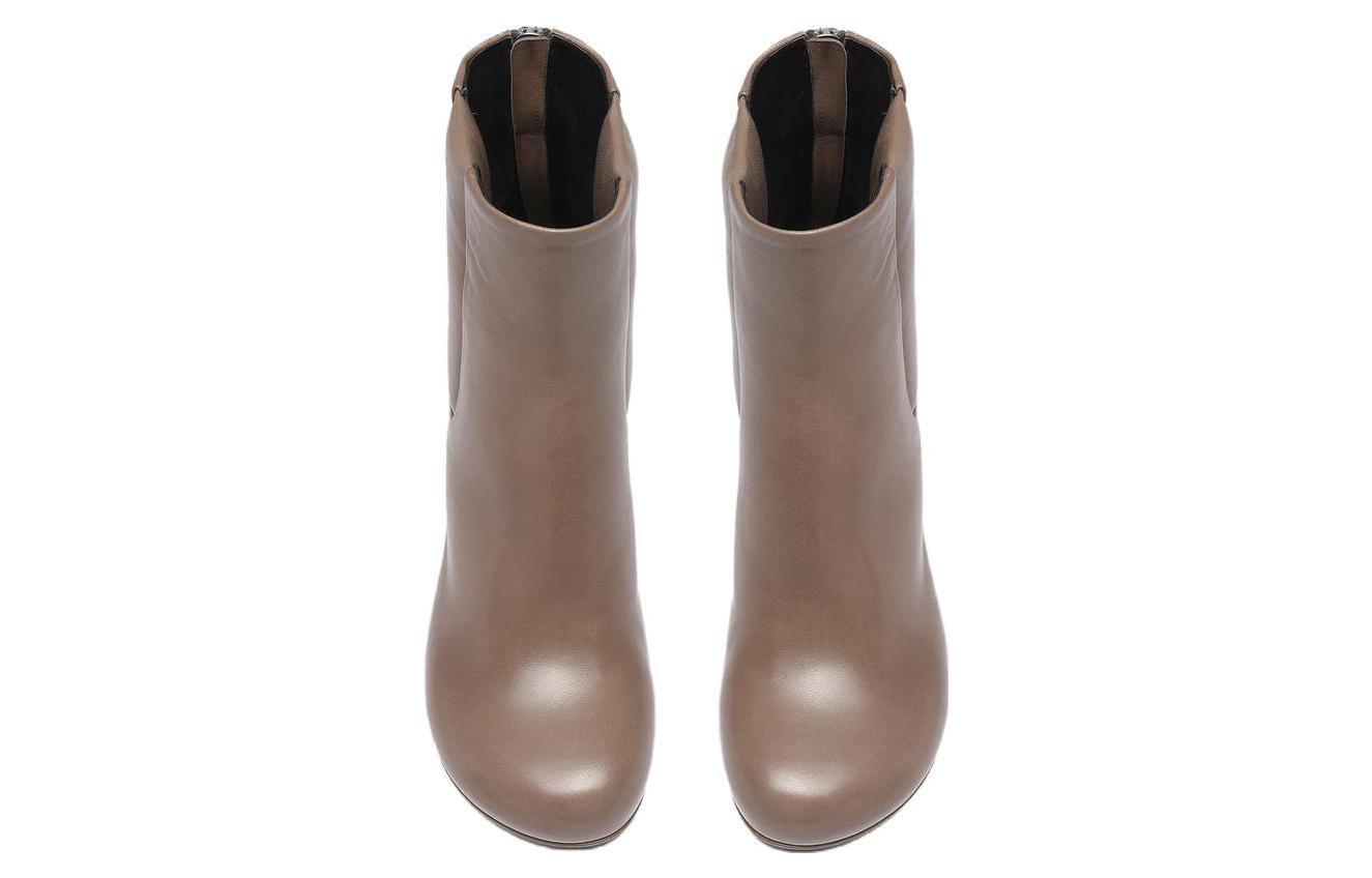 Shop (W) Officine Creative Sepatu Boot Pendek 'Abu-Coklat' OCDETHE003GUAN2L236