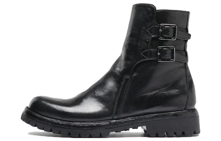 (Women) Officine Creative Ankle Boot 'Obscure Black Leather' OCDLORA002IGNIS1000