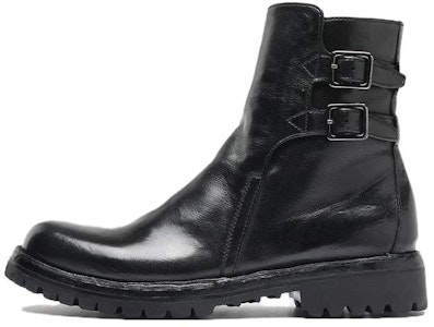 (W) Officine Creative黑色皮革短靴 OCDLORA002IGNIS1000 Buy (W) Officine Creative黑色皮革短靴 OCDLORA002IGNIS1000