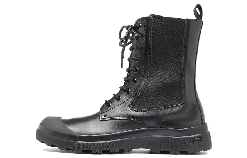 (W) Officine Creative Ankle Boot 'Sleek Black Leather'