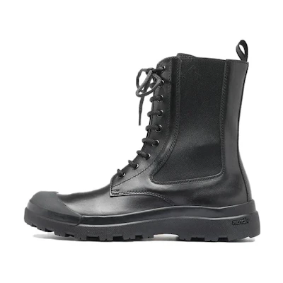 (W) Officine Creative Ankle Boot 'Sleek Black Leather'