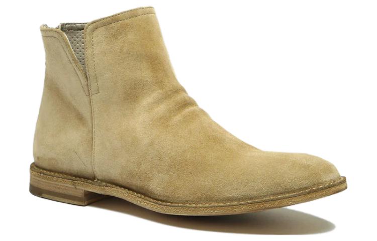 Order (W) 오피치네 크리에이티브 벨벳 브라운 앵클부츠 OCDLINZ002LIGC1E276