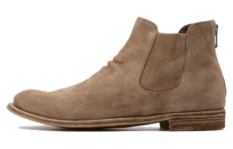 (Women) Officine Creative Ankle Chelsea Boot 'Velvet Brown' OCDLEXI528OLI28L228