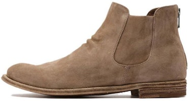 (Women) Officine Creative Ankle Chelsea Boot 'Velvet Brown' OCDLEXI528OLI28L228 (Women) Officine Creative Ankle Chelsea Boot 'Velvet Brown' OCDLEXI528OLI28L228