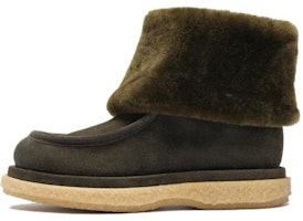 (Women) Officine Creative Ankle Snow Boots 'Green' OCDHOLY001LIC43R536 (Women) Officine Creative Ankle Snow Boots 'Green' OCDHOLY001LIC43R536