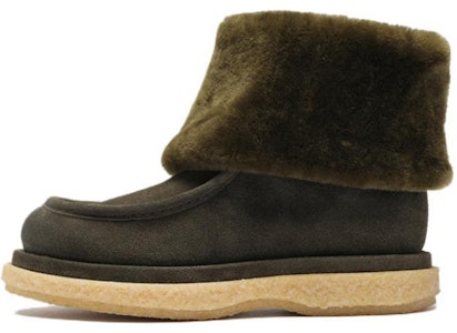 (W) オフィチーネ・クリエイティブ アンクルスノーブーツ (グリーン) OCDHOLY001LIC43R536 Buy (W) オフィチーネ・クリエイティブ アンクルスノーブーツ (グリーン) OCDHOLY001LIC43R536