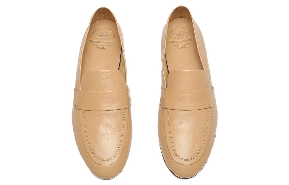 Shop (W) Mocasín Officine Creative Bessie 'Comodidad Simplista Gris-Marrón' OCDBESS004HORLVD920