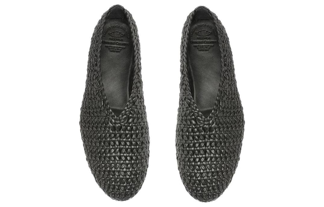 Shop (W) Officine Creative Zapatos Casual de Cuero Slip-On 'Black Comfort' OCDBESS011INSHE1000