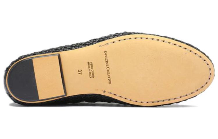 Purchase (W) Officine Creative Zapatos Casual de Cuero Slip-On 'Black Comfort' OCDBESS011INSHE1000