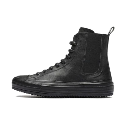 (W) Officine Creative Chelsea Boot 'Black Leather Fashion Slip-On'