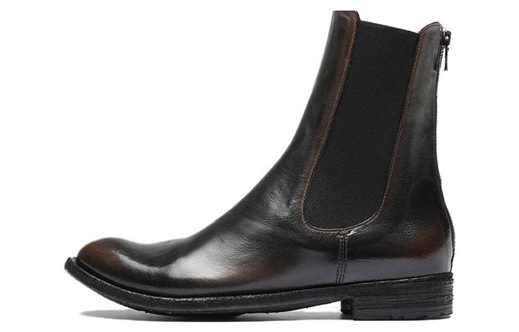 (Women) Officine Creative Chelsea Boot 'Black Leather' OCDLEXI073IGN18D118