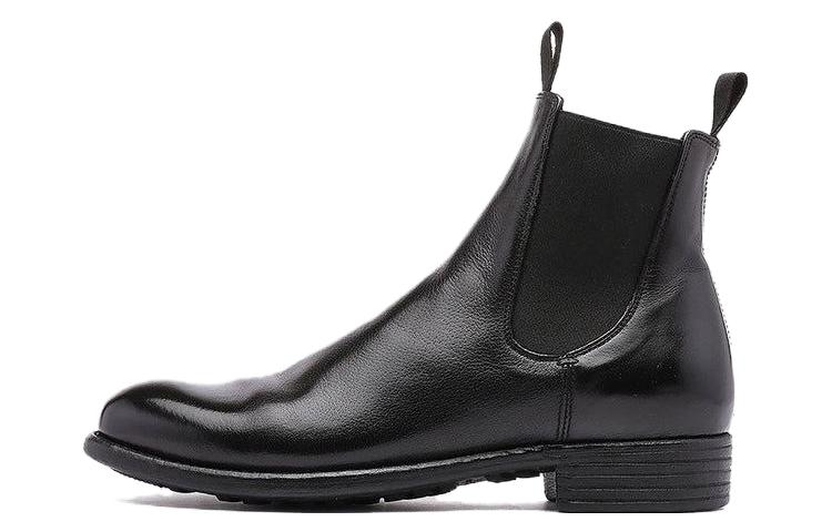 (W) Officine Creative Chelsea Boot 'Black Leather'