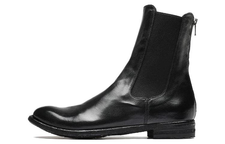 (Women) Officine Creative Chelsea Boot 'Black Leather' OCDLEXI073IGNIS1000