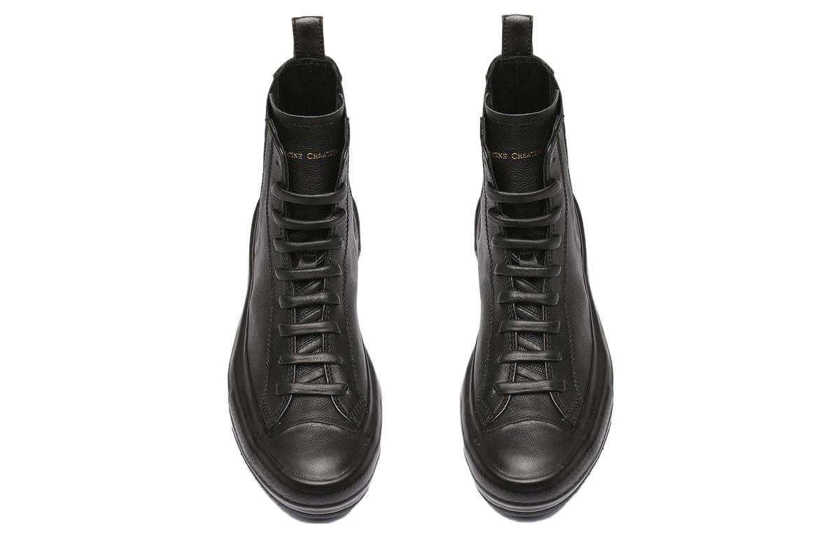 (W) Officine Creative Chelsea Boot 'Black Leather Fashion Slip-On' 圖 4