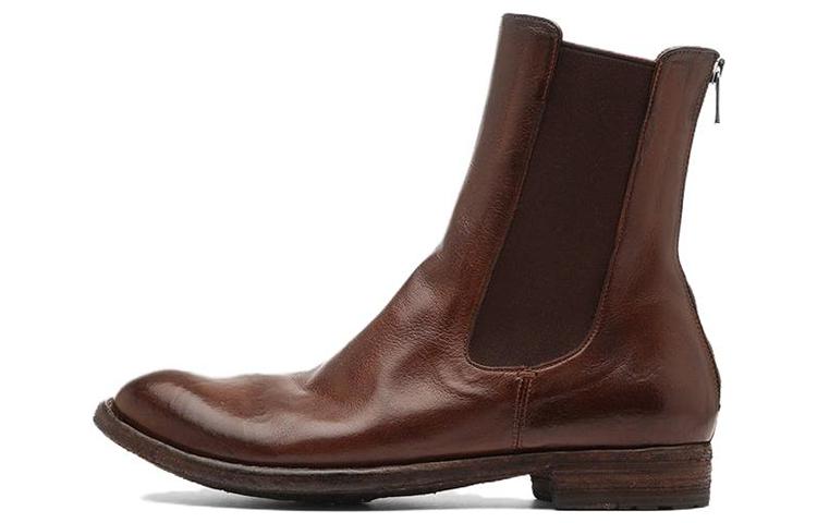(Women) Officine Creative Chelsea Boot 'Brown Leather' OCDLEXI073IGNIS2135