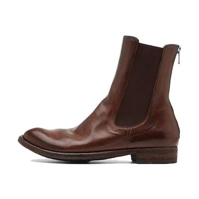 (W) Officine Creative Chelsea Boot 'Brown Leather'