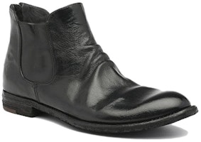 Officine Creative 皮革 簡約時尚 及踝 切爾西靴 女款 黑色 Lookbook Officine Creative 皮革 簡約時尚 及踝 切爾西靴 女款 黑色