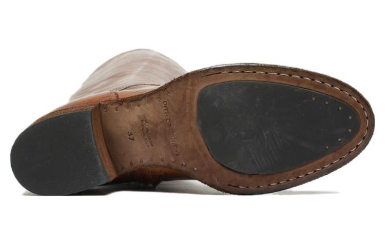 Purchase (W) Officine Creative Denner High-Top 'Kulit Coklat' OCDDENN116IGNISH223