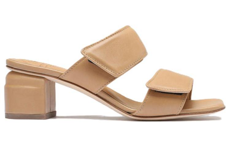 Order Officine Creative Elsie 皮革 精緻舒適 一字拖鞋 5cm 女款 棕色