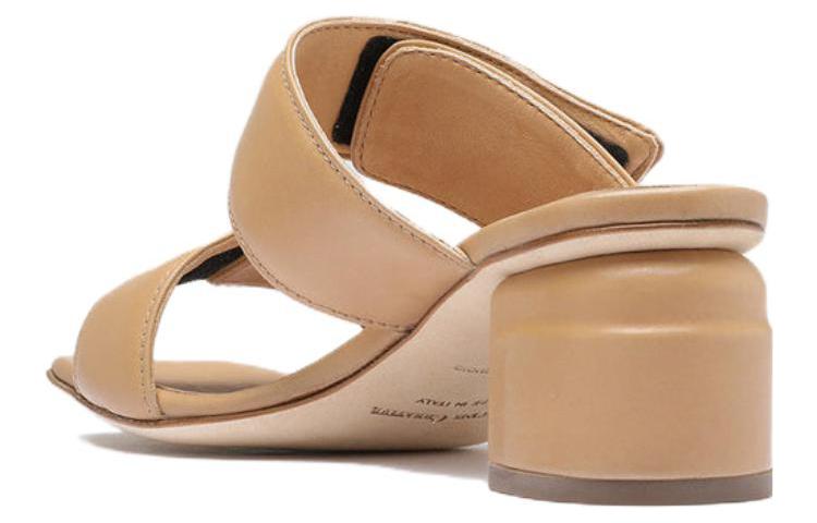 Lookbook Officine Creative Elsie 皮革 精緻舒適 一字拖鞋 5cm 女款 棕色