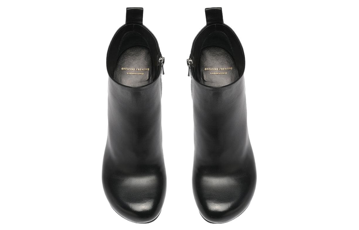 Lookbook (W) Officine Creative Esther 黑色真皮短靴 OCDESTH001GUAN21000