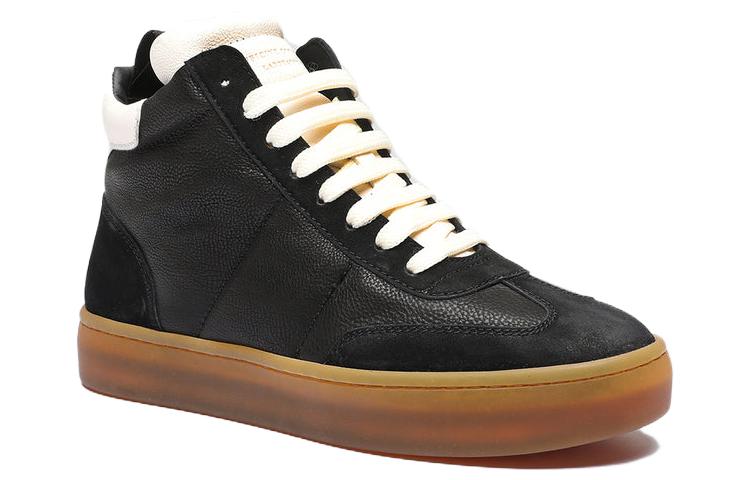 Order (W) Officine Creative Kasut Tinggi Lelaki 'Kulit Hitam' OCDKOMI102OLI26O568