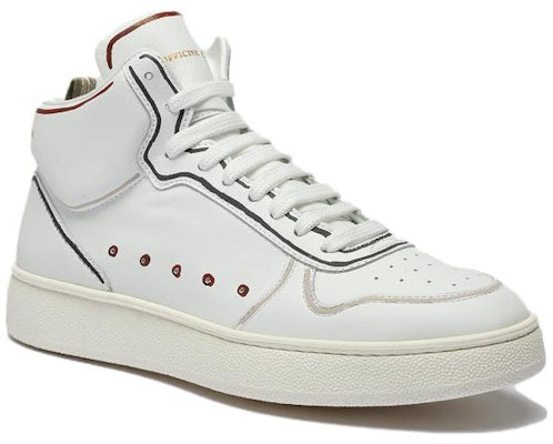 (Women) Officine Creative High-Top Sneaker 'White Leather' OCDXLMO113FLO24U514 Order (Women) Officine Creative High-Top Sneaker 'White Leather' OCDXLMO113FLO24U514