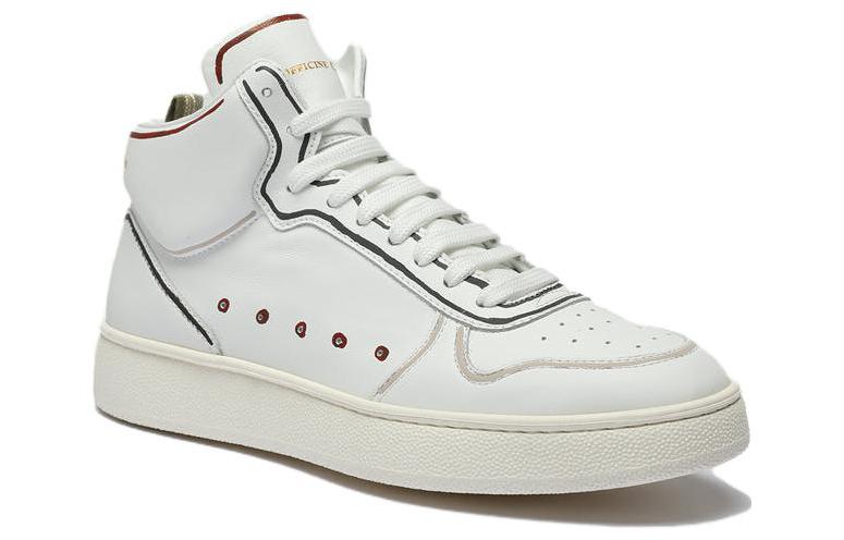Order (Women) Officine Creative High-Top Sneaker 'White Leather' OCDXLMO113FLO24U514