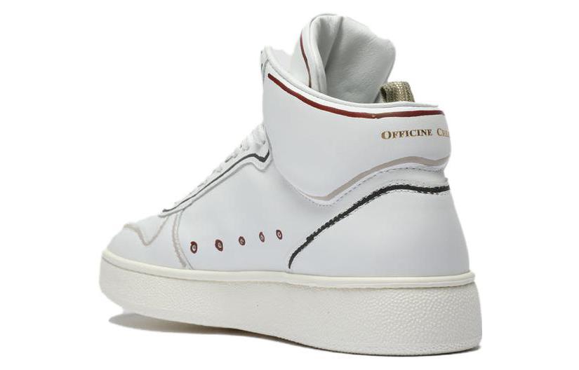 Lookbook (Women) Officine Creative High-Top Sneaker 'White Leather' OCDXLMO113FLO24U514