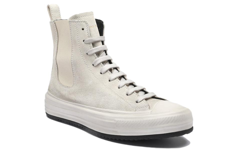 Order Officine Creative 绒面革系帶圓頭時尚高幫板鞋 女款 灰色