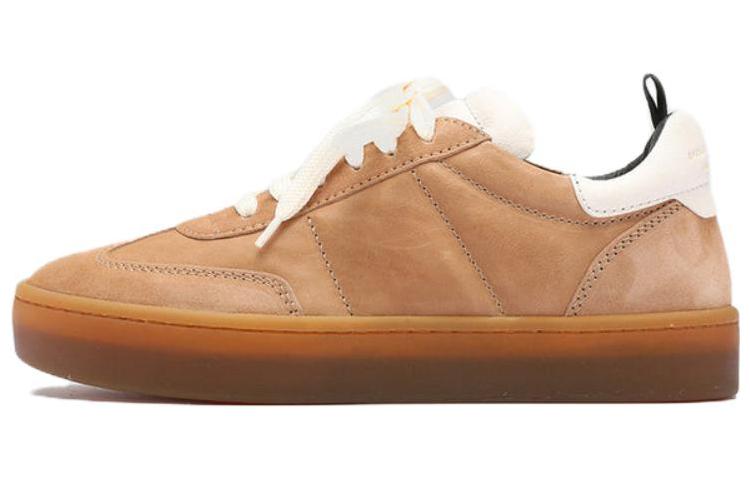 (Women) Officine Creative Kombined 'Brown Fashion Round Toe Low Top' OCDKOMI101OLI26P532