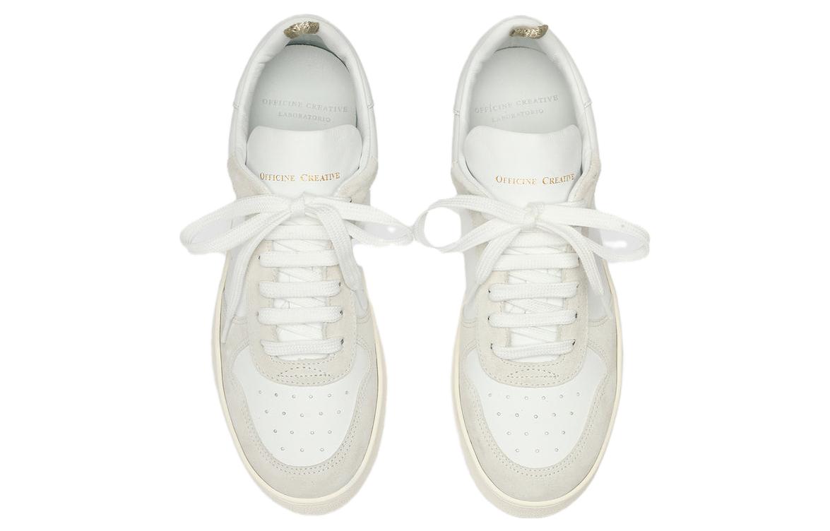 Lookbook (Women) Officine Creative Lace-Up Low Top 'Grey White' OCDXLMO110LIC49BIBI