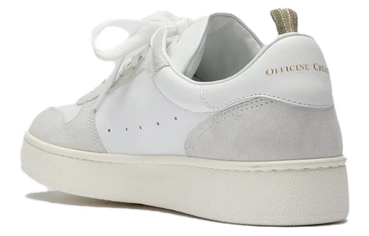 Shop (Women) Officine Creative Lace-Up Low Top 'Grey White' OCDXLMO110LIC49BIBI