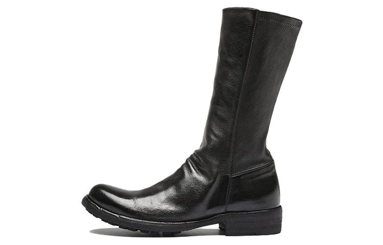 (W) Officine Creative Leather Boot 'Casual Round Toe Brown'