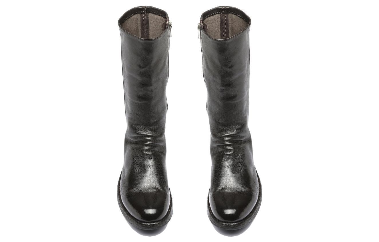 (W) Officine Creative Leather Boot 'Casual Round Toe Brown' 圖 3